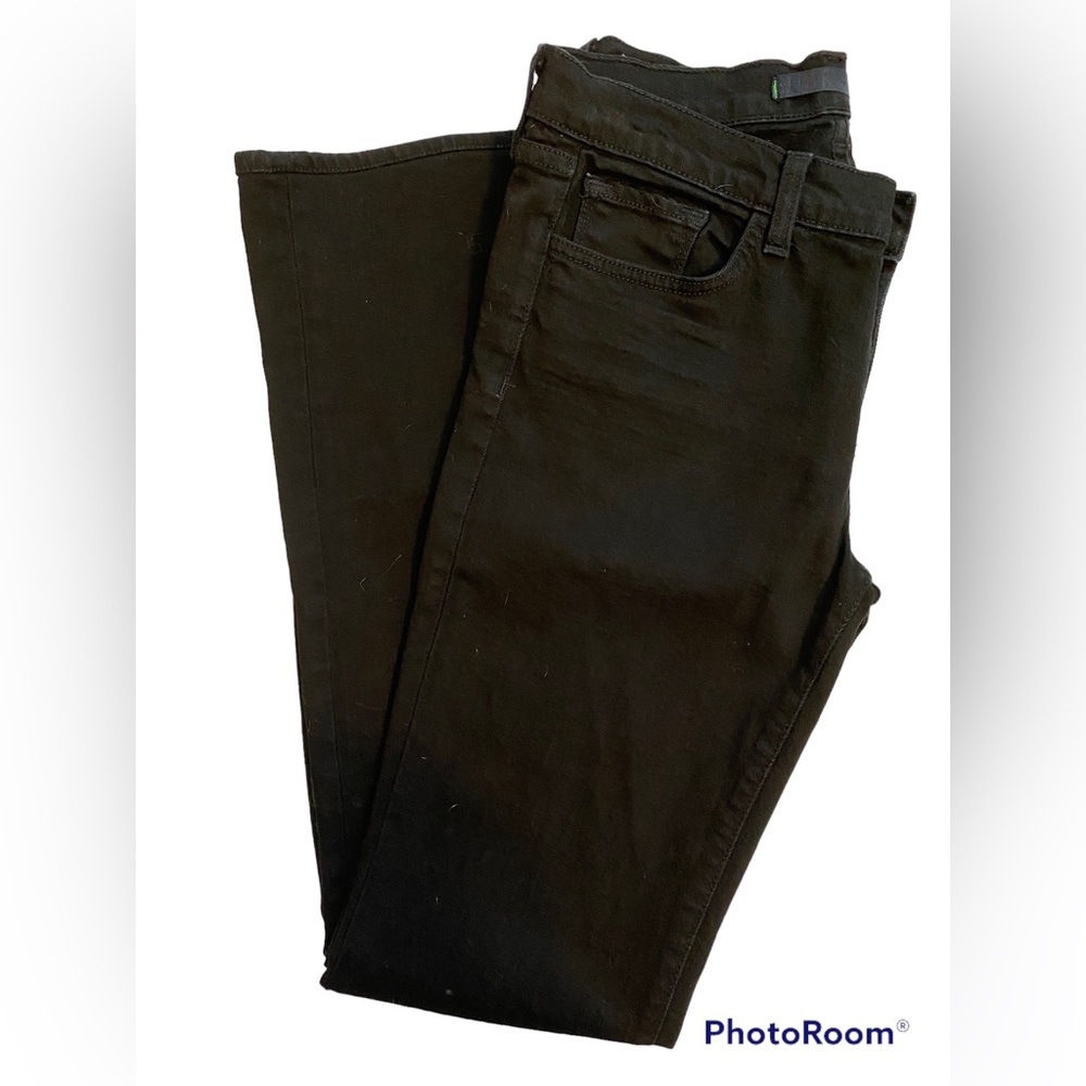 J Brand Jett Black Boot Cut Midrise Jeans Size 29, Made in USA